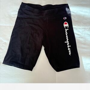 Champion KIDS Black Bike Shorts Size: L(14)